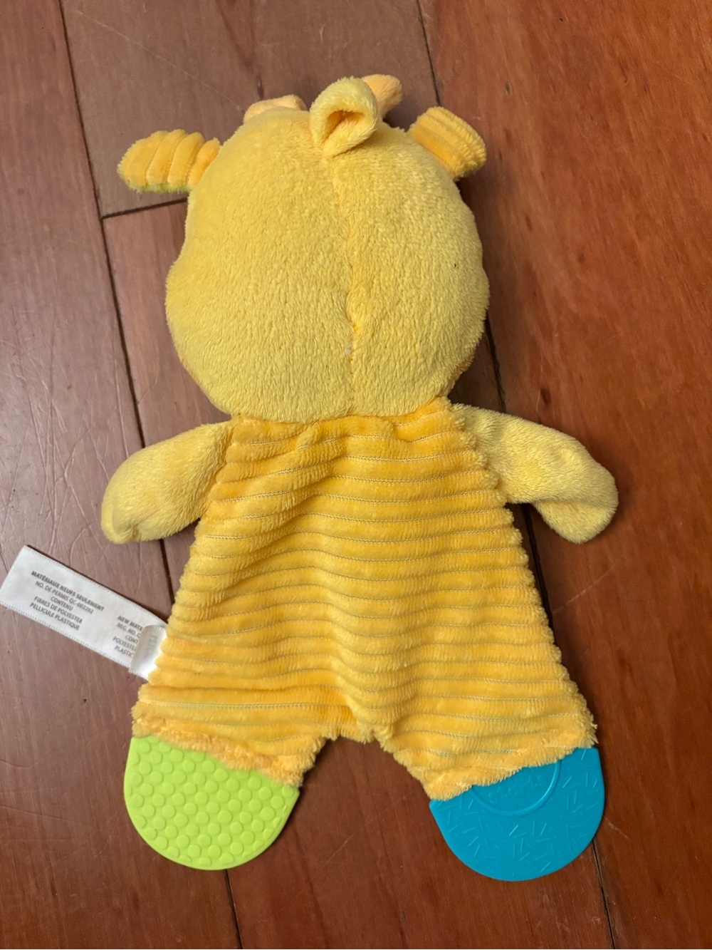 2 Baby Sensory Toys Crinkle Cow & Giraffe Plush Baby Toys - Picture 3 of 5